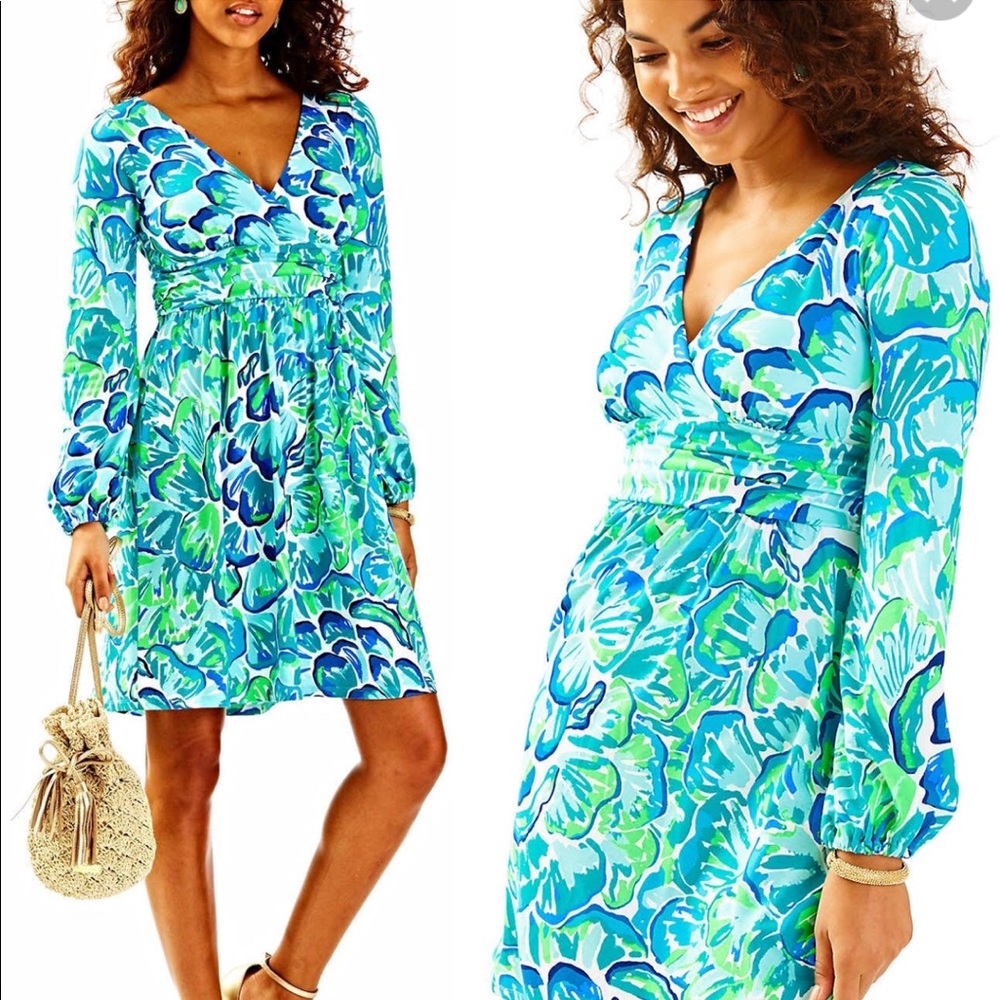 ❤️Lilly Pulitzer Fleur Dress NWT❤️ SOLD ON EBAY - Picture 1 of 8